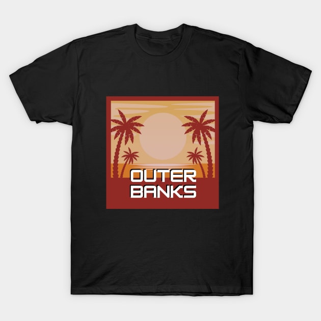 Welcome to Outer Banks T-Shirt by Hello Sunshine